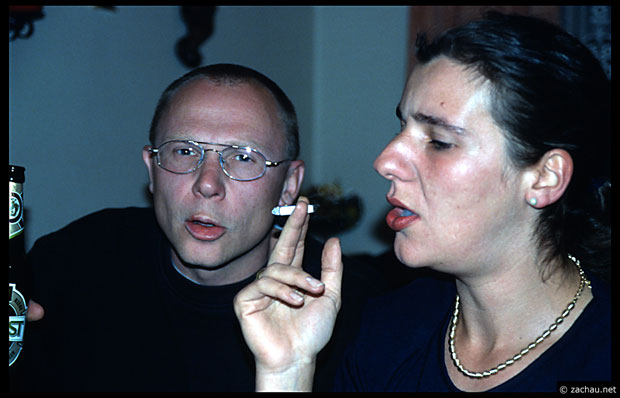 Kanne und Corinna