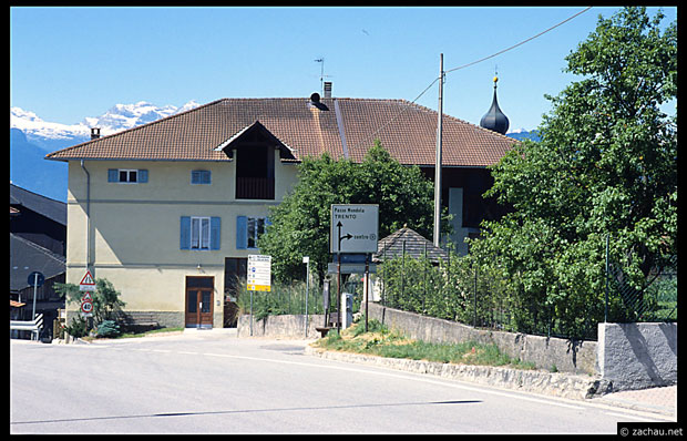 Auf dem Weg zum Mendelpass