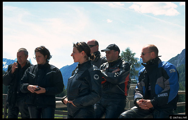 Hermann, Renate, Corinna, Andreas, Ali und Josef