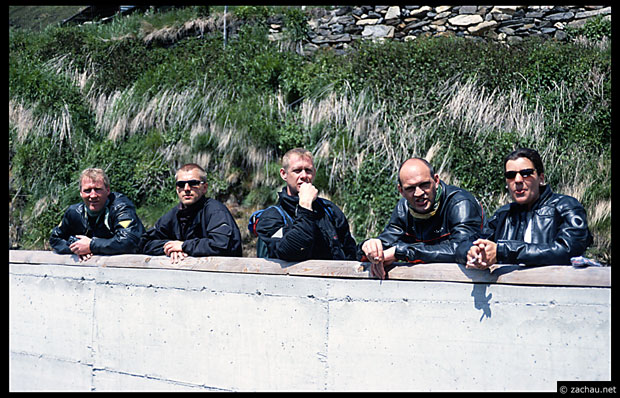 Dirk, Norbert, Stoffel, Ali und Corinna